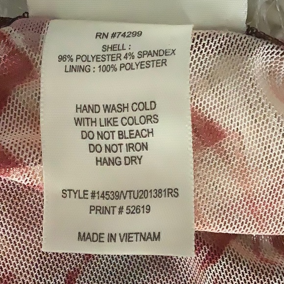 En Focus Studio floral dress. Size 14. Beautiful pinks - Picture 7 of 8